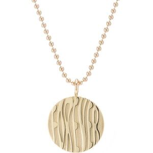 Ariel Gordon 14K Yellow Gold Forever Maverick Coin Pendant Charm